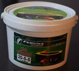 Feruna Proscape Çim Gübresi 7,5 Kg (NPK 20-5-5-1Fe %30 MESA)