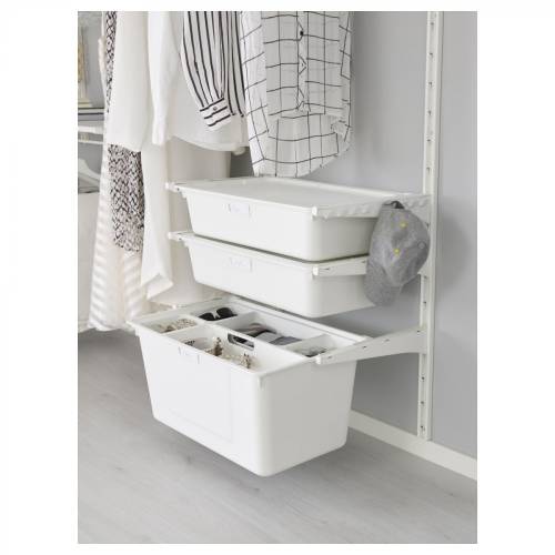 Ikea Algot Kutu beyaz, 38 x 60 x 14 cm - 2