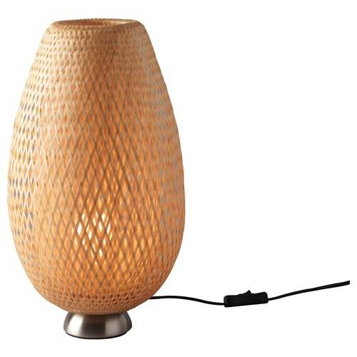 Ikea Boja Masa Lambası bambu, 20 cm - 0