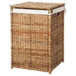 Ikea Branas Çamaşır Sepeti rattan, 80 litre