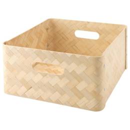 Ikea Bullig Kutu 32x35x16 cm, bambu