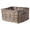 Ikea Byholma Sepet 25x29x15 cm, gri rattan - Thumbnail (1)