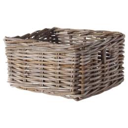 Ikea Byholma Sepet 25x29x15 cm, gri rattan