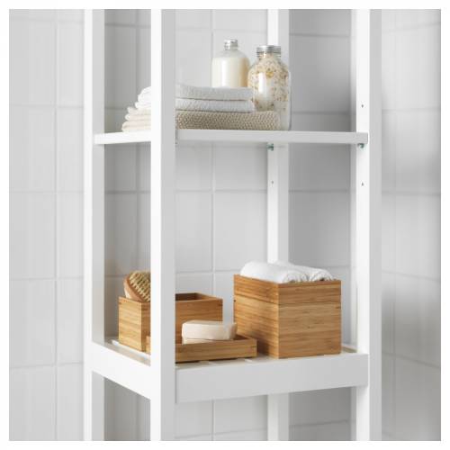 Ikea Dragan Banyo Seti 2 parça, bambu, banyo düzenleme kutusu - 1