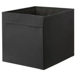 Ikea Drona Kutu 33x38x33 cm, siyah