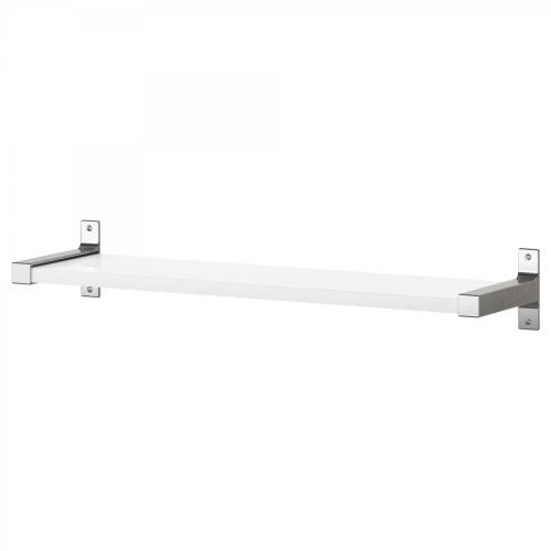 Ikea Ekby Bjarnum Raf Ayağı 2 adet, alüminyum, 19 cm - 1