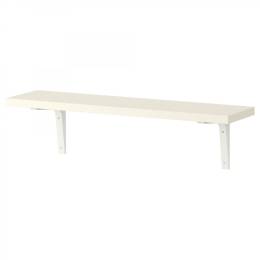 Ikea Ekby Jarpenstodis Duvar Rafı Ve Raf Ayağı 79x19 cm, beyaz