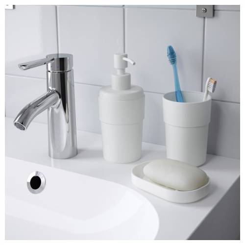 Ikea Enudden Banyo Bardağı beyaz, 8 cm - 2