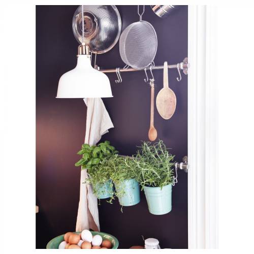 Ikea Fintorp Duvar Rayı galvanizli 57 cm - 1