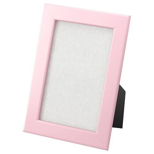 Ikea Fiskbo Çerçeve pembe, 10x15 cm - 0