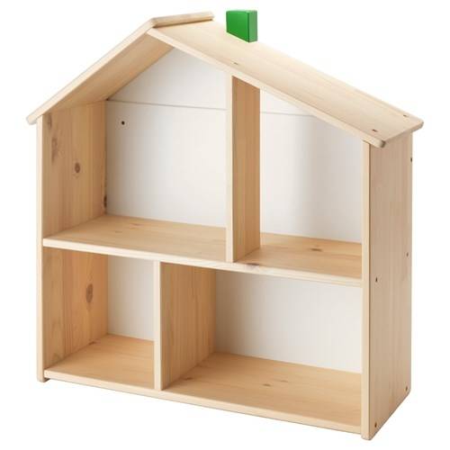 Ikea Flisat Bebek Evi 58x22x59 cm, ahşap - 0