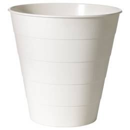 Ikea Fniss Çöp Kutusu 10 litre, beyaz, çöp kovası