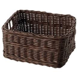 Ikea Gabbig Sepet 25x29x15 cm, rattan