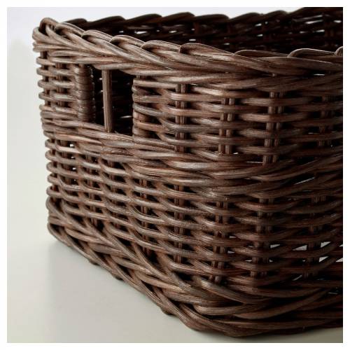 Ikea Gabbig Sepet 25x29x15 cm, rattan - 3