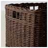 Ikea Gabbig Sepet 29x38x25 cm, koyu kahve, rattan - Thumbnail (4)