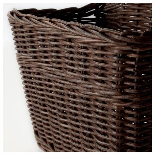 Ikea Gabbig Sepet 39x23x35 cm, rattan - 2