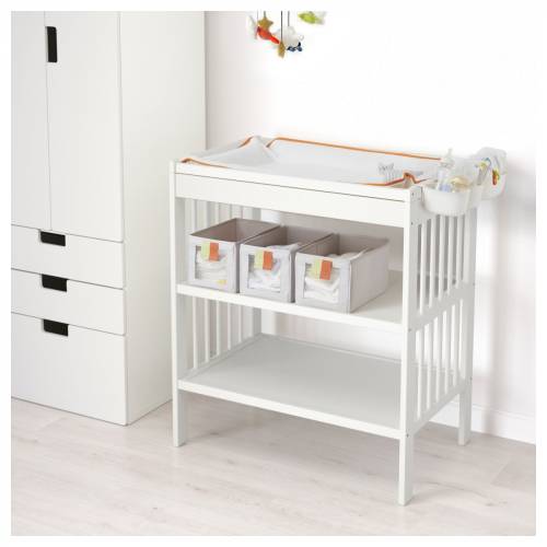 Ikea Gulliver Alt Değiştirme Masası beyaz, 82x54x93 cm - 1