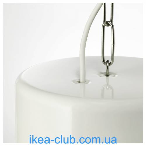 Ikea Hektar Sarkıt Lamba beyaz, tavan lambası, 38 cm - 2