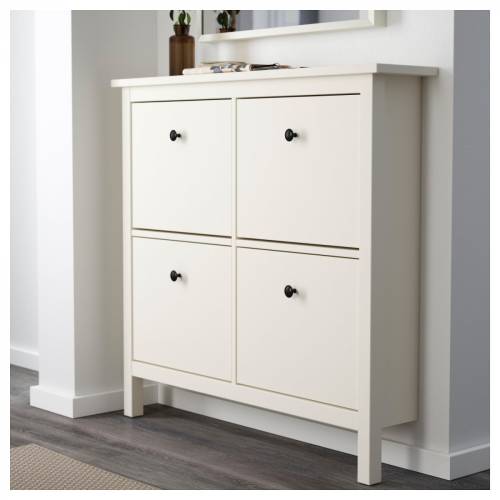 Ikea Hemnes Ayakkabı Dolabı beyaz, 107x22x101 cm - 2