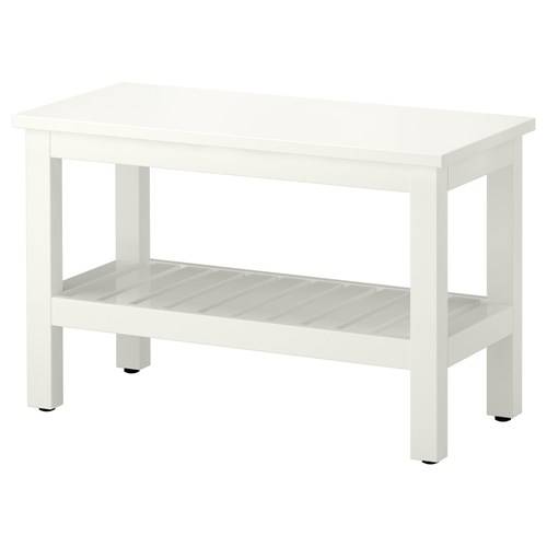 Ikea Hemnes Bank beyaz, 83x37x53 cm - 1