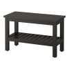 Ikea Hemnes Bank siyah-kahverengi, 83x37x53 cm - Thumbnail (2)