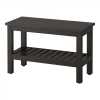 Ikea Hemnes Bank siyah-kahverengi, 83x37x53 cm - Thumbnail (4)