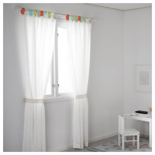 Ikea Himmelsk Perde 2 Kanat Ve Bağı 120x300 cm - 1