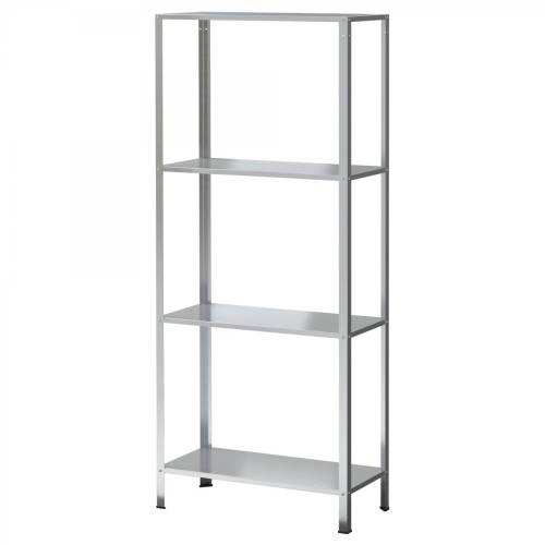 Ikea Hyllis Raf Ünitesi galvanizli, 60x27x140 cm - 0