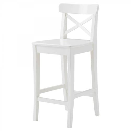 Ikea İngolf Bar Taburesi beyaz 63 cm - 0