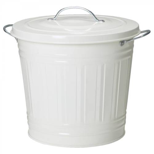 Ikea Knodd Çöp Kutusu 16 litre, çelik, beyaz - 3