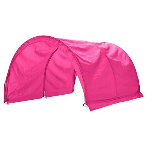 Ikea Kura Yatak Tentesi pembe, 160x97x68 cm - 0