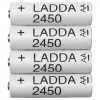 Ikea Ladda Şarj Edilebilir Pil 4 adet AA, HR6, 2450 mAh, 1,2 V - Thumbnail (3)