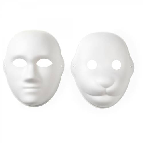 Ikea Lustıgt Maske Beyaz - 0