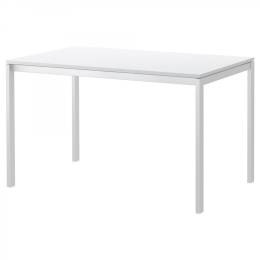 Ikea Melltorp Yemek Masası beyaz 125x75 cm