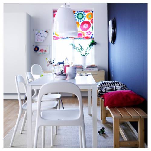 Ikea Melltorp Yemek Masası beyaz 125x75 cm - 2