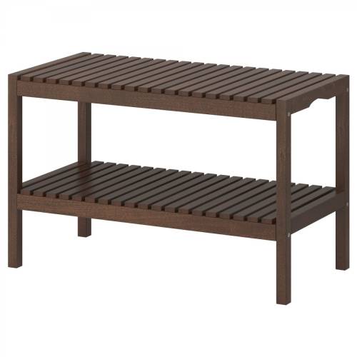 Ikea Molger Bank kahverengi, 79x39x50 cm - 3