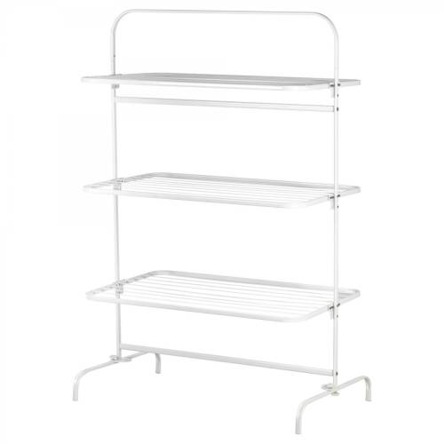 Ikea Mulig Çamaşır Kurutma Askılığı beyaz, 99x58x152 cm - 0