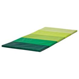 Ikea Plufsig Minder yeşil, 185x78x3.2 cm