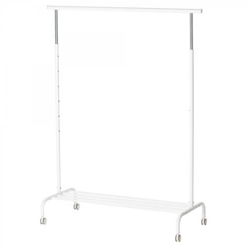 Ikea Rigga Ayaklı Askılık 111x126/175 cm, beyaz - 2