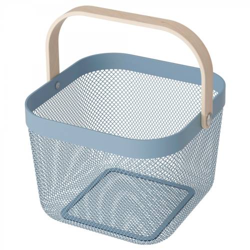 Ikea Risatorp Sepet mavi 25x26x18 cm - 0