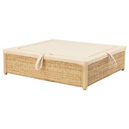 Ikea Romskog Yatak Altı Eşya Kutusu rattan, 65x70 cm