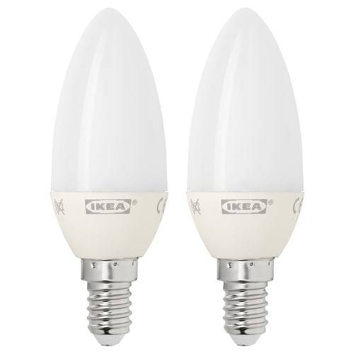 Ikea Ryet Led Ampul 2 adet, E14, 200 lm, 3W - 0