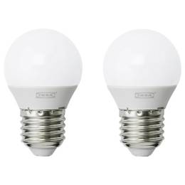 Ikea Ryet Led Ampul E27 2 adet, 200 lm, 2,8W