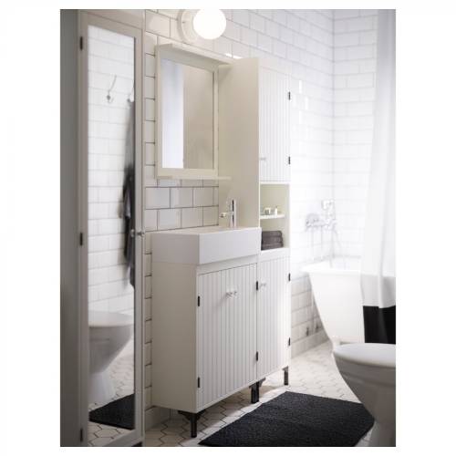 Ikea Silveran Banyo Lavabo Dolabı beyaz, 60x25x67 cm banyo dolab - 2