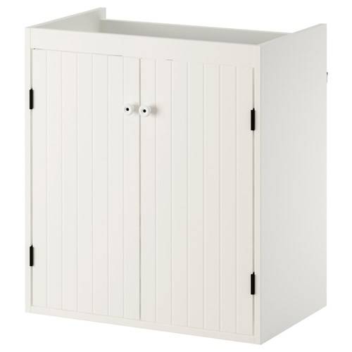 Ikea Silveran Lavabo Dolabı beyaz, 60x37x67 cm - 0