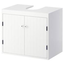 Ikea Silveran Lavabo Dolabı beyaz, 60x38x51 cm