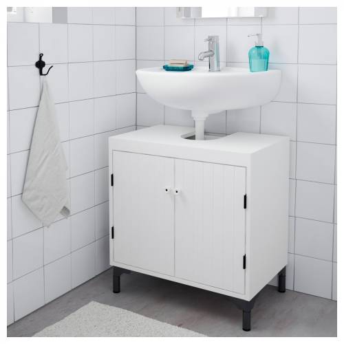 Ikea Silveran Lavabo Dolabı beyaz, 60x38x51 cm - 1