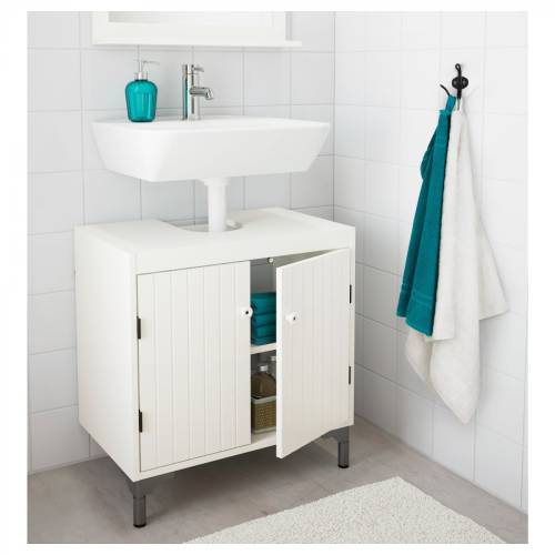 Ikea Silveran Lavabo Dolabı beyaz, 60x38x51 cm - 2