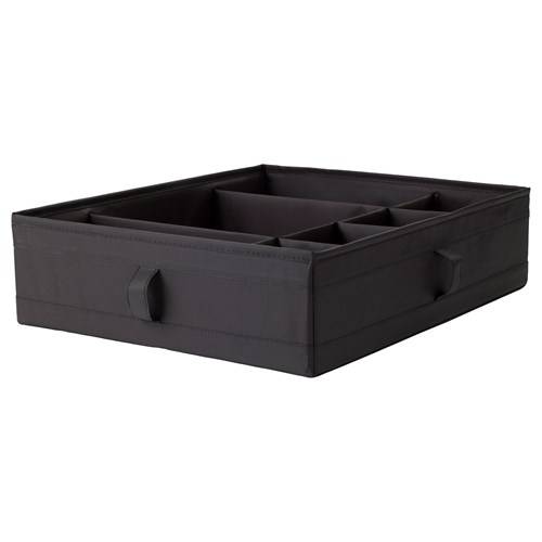 Ikea Skubb Bölmeli Kutu 44x34x11 cm, siyah - 0