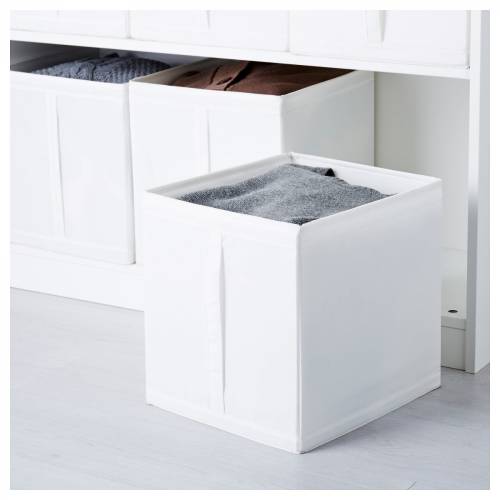 Ikea Skubb Kutu Seti 3 adet, beyaz, 31x34x33 cm - 2